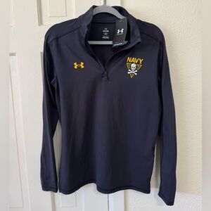 Navy Football Limited Release Under Armour 1/4 Zip